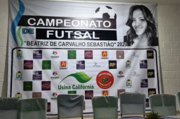 Foto - CAMPEONATO DE FUTSAL: BEATRIZ DE CARVALHO SEBASTIÃO 2023.