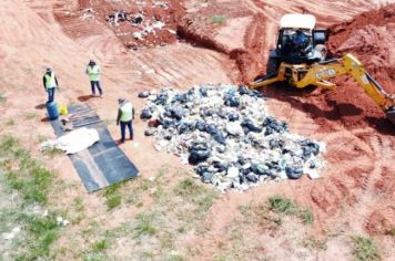 PREFEITURA DE SAGRES REALIZA GRAVIMETRIA EM ATERRO SANITÁRIO