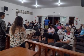 PREFEITURA DE SAGRES E POLÍCIA AMBIENTAL REALIZA PALESTRA SOBRE CRIMES AMBIENTAIS.