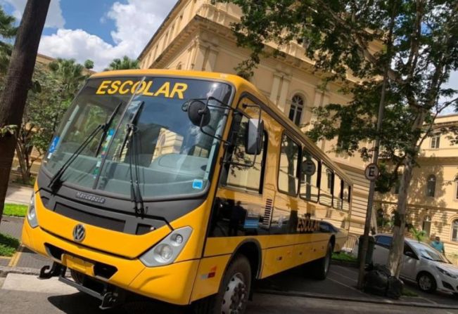 Sagres recebe ônibus escolar com apoio do Deputado Mauro Bragato