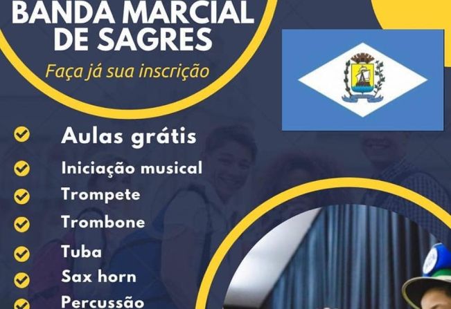 É Dado retorno às atividades da banda marcial de Sagres