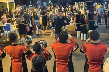 Banda Marcial Municipal de Sagres brilha em apresentações na região. 