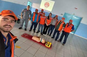 Coordenação de Proteção e Defesa Civil de Sagres realiza capacitação em primeiros socorros com Bombeiros