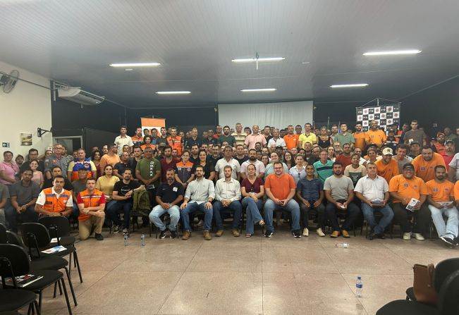 Agentes de Defesa Civil de Sagres participam da Oficina Preparatória de Chuvas.